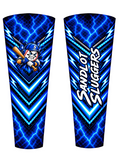 Sandlot Sluggers Electric Blue Baseball Arm Sleeve