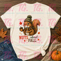 Nuts About Fall Squirrel T-Shirt 🐿️🍂🌰