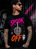Spook Off Halloween Graphic Tee