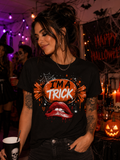 I’m A Trick Edgy Halloween Graphic T-Shirt (Unisex)
