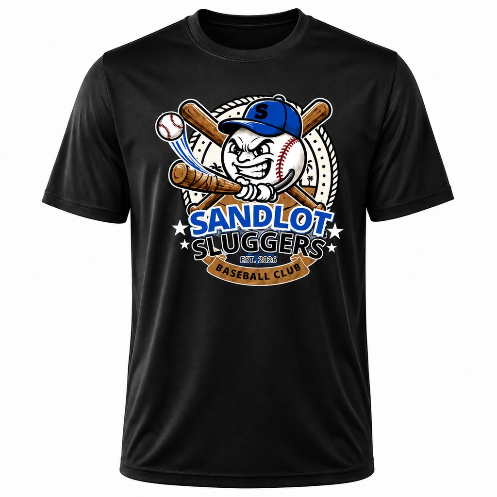 Sandlot Sluggers Team T-Shirt Dri-Fit (Unisex)