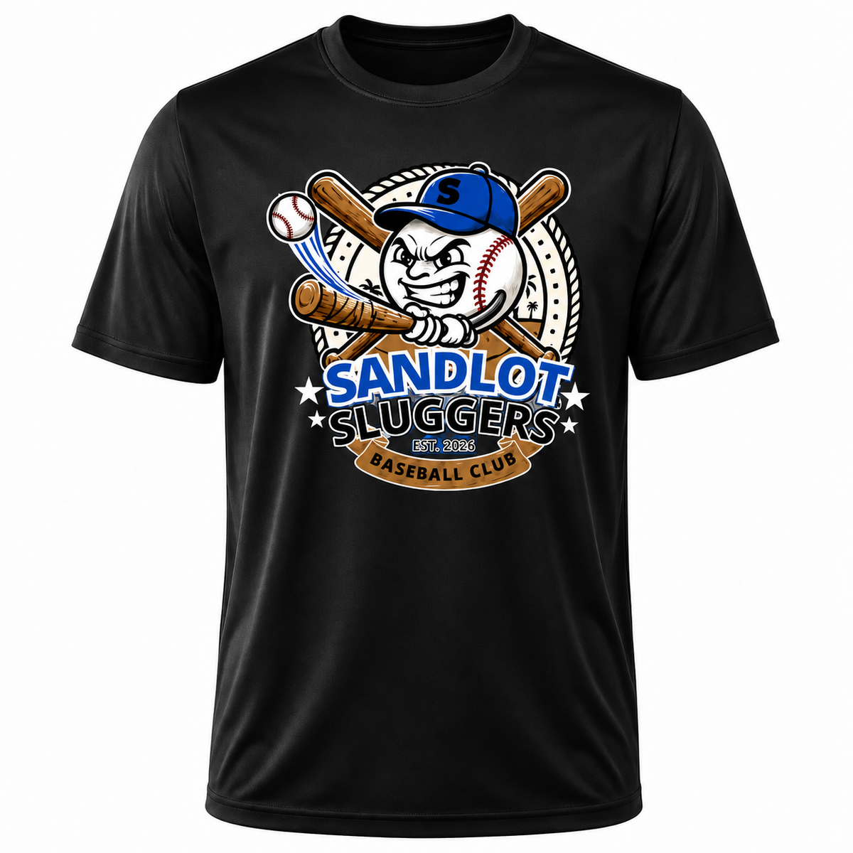 Sandlot Sluggers Team T-Shirt Dri-Fit (Unisex)
