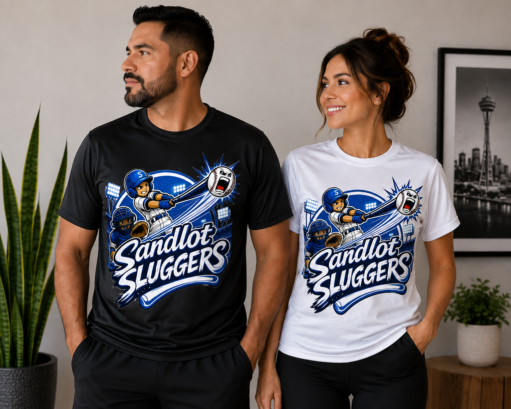 Sandlot Sluggers Performance Dri-Fit T-Shirt (Unisex)