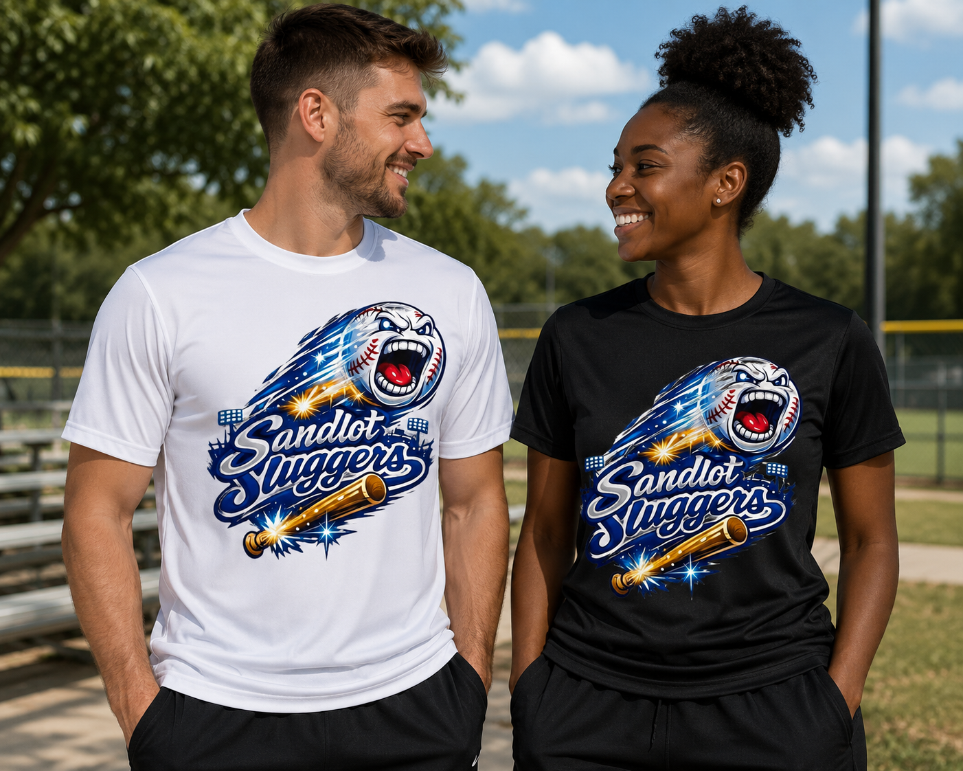 Sandlot Sluggers Performance Dri-Fit T-Shirt (Unisex) #2
