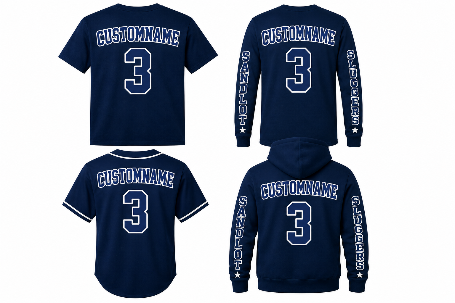 Custom Name & Number Personalization Add-On