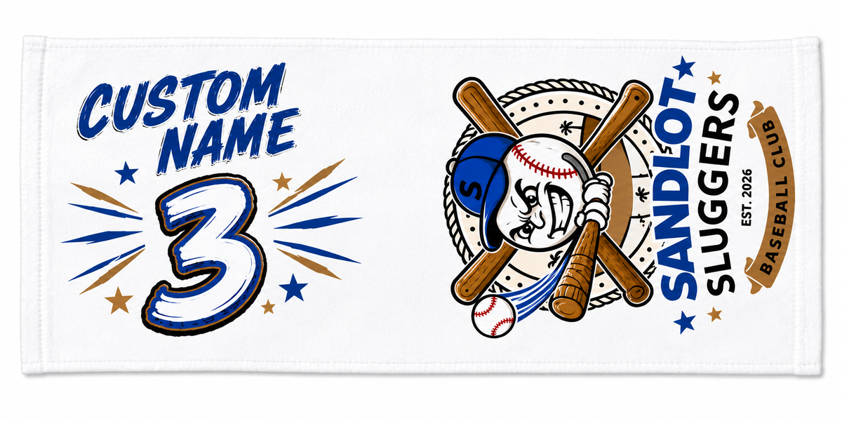 Sandlot Sluggers Rally Towels