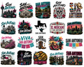 San Antonio Sticker Collection – Sold by the Sheet