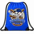 Sandlot Sluggers Draw String Bag with Optional Customization